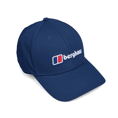 Berghaus Men's Logo Recognition Baseball Cap | Snap Adjuster, Grey, One Size
