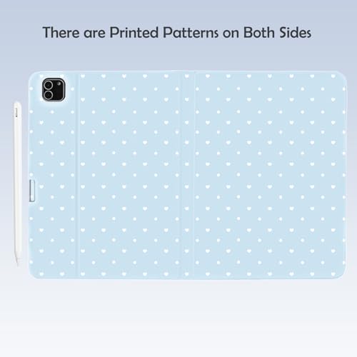Coque iPad Air 13 M3 anti-choc bleu avec support multi-angles - 4