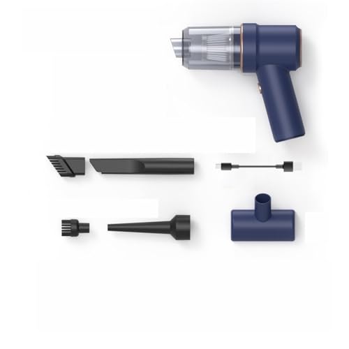 2025 ハンドヘルド掃除機 コードレス 車用掃除機 Type-C充電式 コードレス 低騒音 ウェット&ドライ パワフル吸引 軽量 小型 4000mAh大容量 急速充電 LED照明 4-in-1 車用ミニポータブル 軽量/業務用/キーボード掃除/車内掃除/