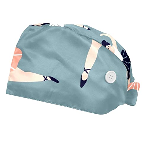 Casquettes de travail ajustables JDEZ pour cours de ballet et journées actives de danse