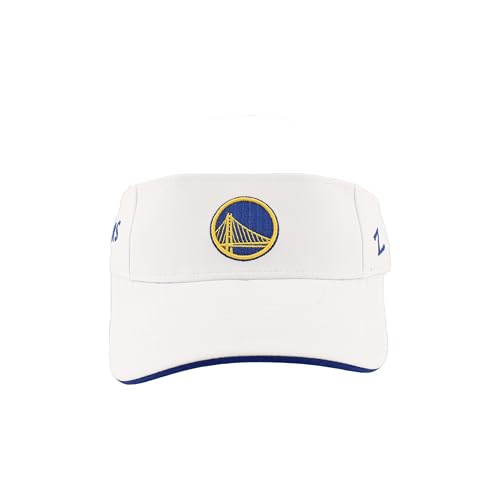 Image of ZHATS NBA Unisex-Adult NBA Officially Licensed Visor Impact White