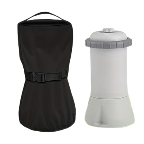Sistema de filtro de arena - Bomba de filtro de arena de tela oxford impermeable - Cubierta de filtro de panel | Cubierta protectora de tela oxford resistente de 35 cm para piscina de jardín Hotel P