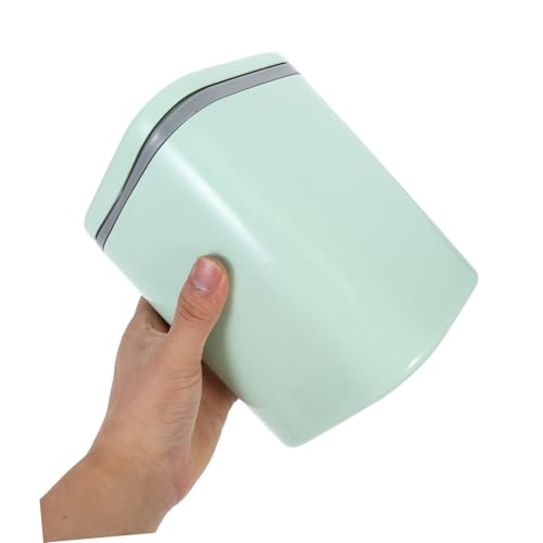 Bote de basura mini rectangular con tapa verde miniatura 4