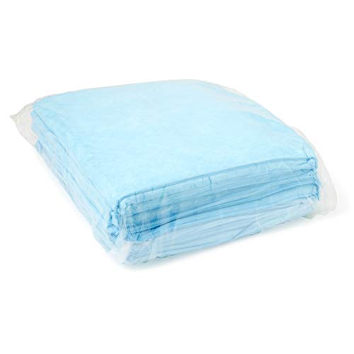 Medline Quilted Basic Disposable Blue Underpad, 23 X 36 For Incontinence, Furniture Protection Or Pet Pads (Pack Of 150) #TOP2