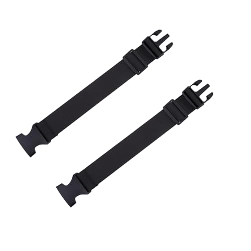 HAYGEM 2 Piezas Correas para Mochilas Hebilla de Liberación Rápida, Riñonera Correa para Bolso Ajustable, Cinchas de Amarre Ajuste Universal, Adecuado para Correr, Senderismo, Viajes, Montañismo