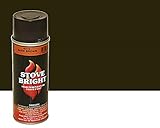 Stove Bright High Temp Spray Paint, Metallic, Up To 1200 Degrees, 12 Ounce (Pack of 1), 6310 - Bark Brown