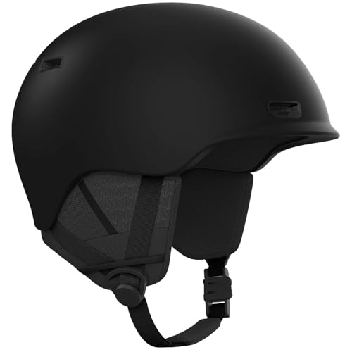 Anon Oslo WaveCel Round Fit Ski & Snowboard Helmet, Black, M