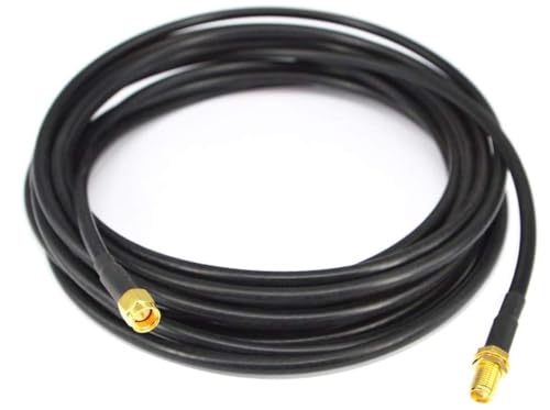 OSE WIFIアンテナ 延長ケーブル SMA オス - メス 同軸RFコネクタ アンテナ延長線 ケーブル長3M