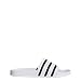 adidas Originals Men's Adilette Sport Slide,White/Black,8 D(M) US