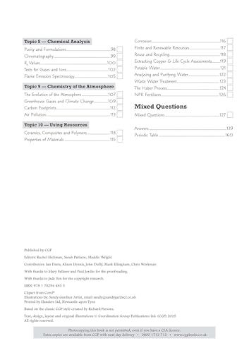 New GCSE Chemistry AQA Exam Practice Workbook - Higher (includes answers)