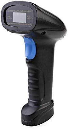 BW3 Wireless Bluetooth Laser Barcode Scanner Handheld Black Long USB Cable Built-in 5,000 Bar Code Memory