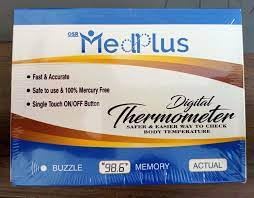 PANTAR Digital Thermometer With Quick Measurement of Oral & Underarm Temperature in Celsius & Fahrenheit For Child And Adult | Mercury-Free Thermometer | High Accuracy |Digital Display Pack of 1