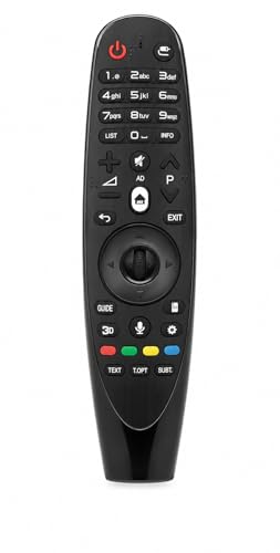 Image of LG TV Remote Compatible with LG Smart Android WebOS 4K LED TV Models MR650 MR19BA MR20GA MR21GA, Non-Voice Replacement Remote Control, Black, LED 701 NVC