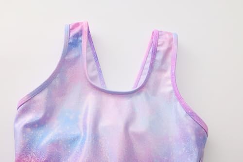 Image of Girls One Piece Unicorn Swimsuit Mermaid Swimwear Rainbow Bathing Suit