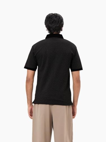 Image of LUDIC Core Polo T-Shirt, Dailymove Collection | Regular Fit | Stand-up Collars | 100% Organic Cotton, 240 GSM | Lightweight & Comfortable |Everyday Essential | Polo T-Shirt for Men