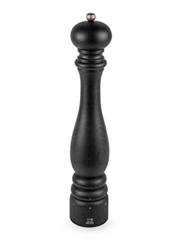 PEUGEOT - Paris u'Select 40 cm Pepper Mill - 6 Predefined Grind Settings - Made with PEFC Certified Wood - Made in France - Graphite Colour