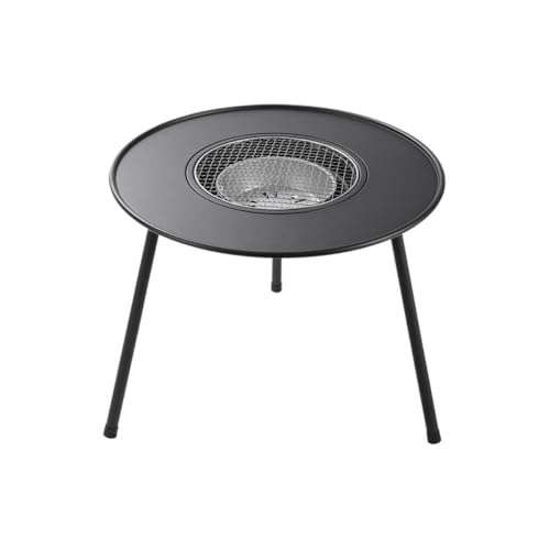 Charcoal Estufa de mesa de carbón – Brasero para barbacoa, para preparar té, para interior, patio, casa, para 5+ personas, portátil y desmontable