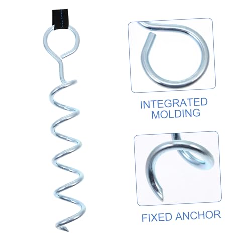 Clavos resistentes para fijación de carpas BESPORTBLE pack de 6 estacas duraderas de camping 6