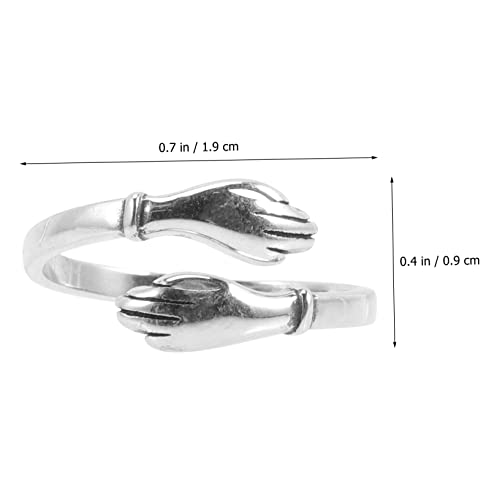 Anneau boho en argent ajustable pour en finir avec les bagues trop serrées