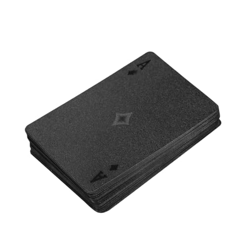 BESTonZON 3 Stück Papier Poker Karte Spielkarten Spiel Leuchtende Poker Kreative Nacht Poker Karten Brettspiel Poker – Bild 4