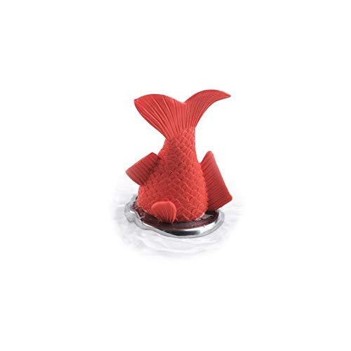 Preisvergleich Produktbild Badewannenstöpsel Fisch rot Slam Design