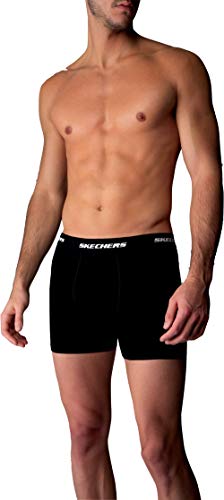 Skechers Men's 5" Boxer Brief No Fly Front with Built in Pouch Support, 3-Pack2