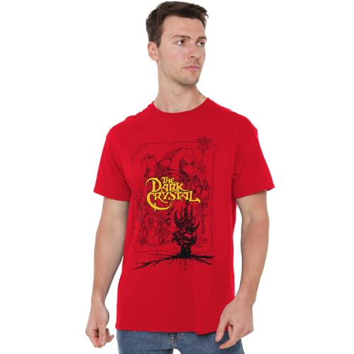 T-shirt Dark Crystal rouge pour vos conventions et sorties urbaines