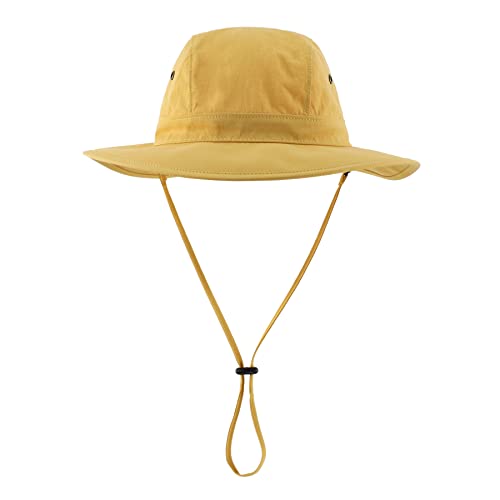 Image of Home Prefer Summer UPF 50+ Men's Bucket Sun Hat Wide Brim Fishing Hat Safari Hat