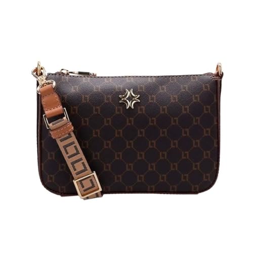 Bolsa Luz da Lua Tiracolo Pequena Monograma Mocca