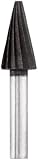 Vermont American 16678 1/2-Inch by 7/8-Inch Useable Length Cone Shaped Rotary File CD 1/4-Inch Shank Metal Rotary File for Drill