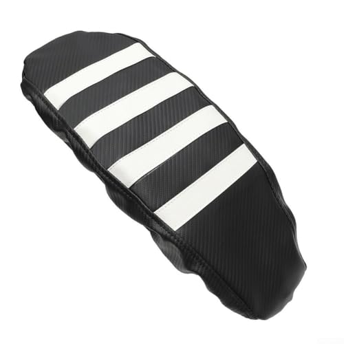 Funda de asiento de motocicleta eléctrica para TALARIA MX3/MX4, protección solar, aislante del calor, impermeable, funda de cojín de asiento de moto de cross (blanco)