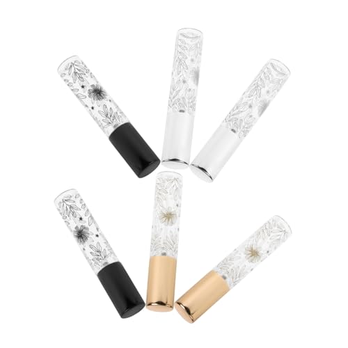 CANIGHT 6 Botellas De Spray Pequeñas Para Viaje, Vacías, Para Artículos De Tocador, Portátiles, Rellenables, Dispensadores De Perfume, Vacías, Para Líquidos.