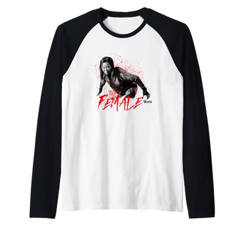 La femmina Maglia con Maniche Raglan