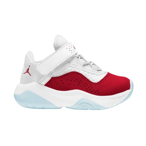 Jordan 11 CMFT Low (Td) Toddlers Shoes Size- 5 White/Gym Red-Black
