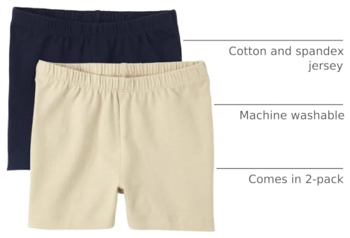 Image of The Children's Place girls Basic Cartwheel Short Leggings