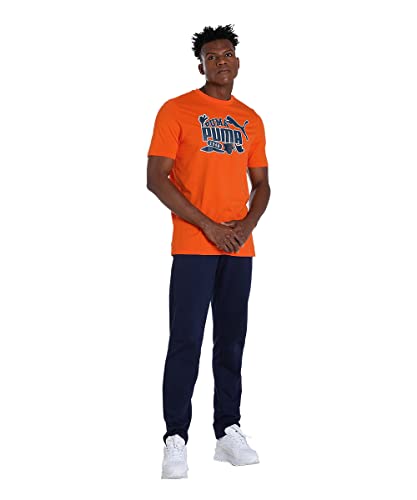 Image of Puma Men Polyester Regular Fit T-Shirt