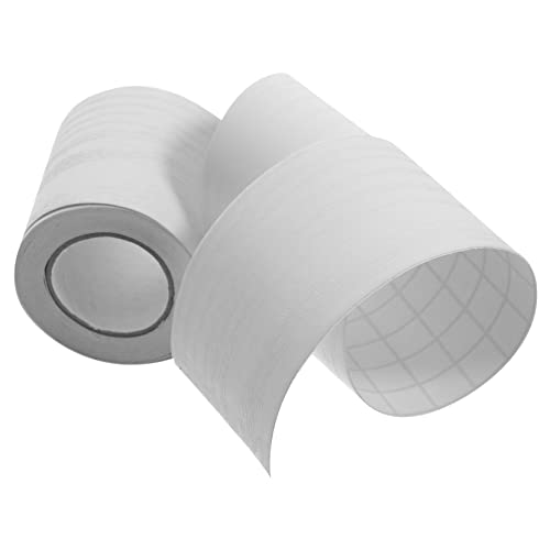 Operitacx Cubre Rodapie Autoadhesivo de Pvc Blanco para Decoración de Baseboard Hogar Buena Flexibilidad y Fácil Instalación
