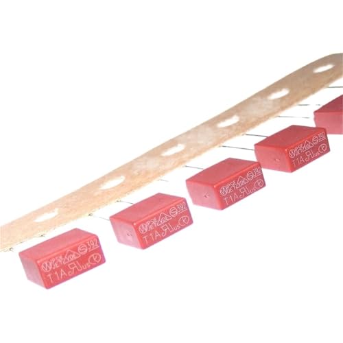 Fusible carré 392 de haute précision T2.5A 250V avec boîtier plastique isolant résistant
