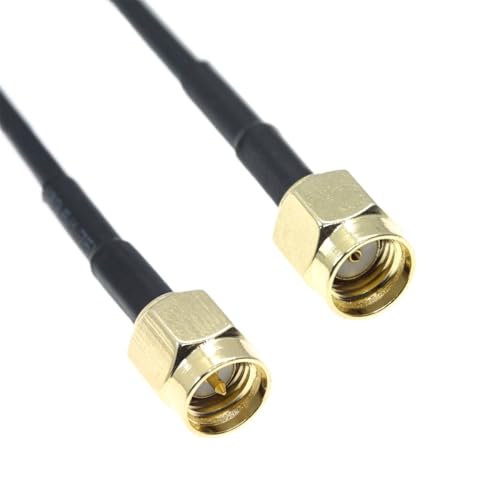 R*/F RG174 �P�[�u�� SMA �I�X - �I�X ���X �i�b�g �o���N�w�b�h���� ���� �����W�����p�[ �s�O�e�[��(RPSMA M TO SMA M,200CM)