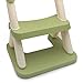 HongK- Baby Green Wider Step Toddler Potty Training Seat Ladder Toilet Chair Infant Kid Bathroom Trainer