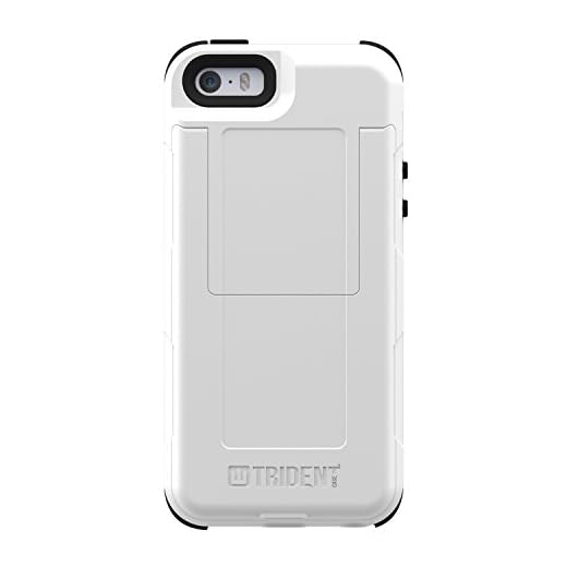 Trident Case Aegis Series Wallet for iPhone 5/5s - Retail Packaging - White