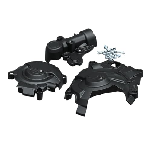 Protector cárter motor GSX-8S y V-Strom 800DE cubierta negra 5