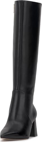 Botte mi-mollet noire Jessica Simpson Skyeth2 chaussures talon stable femme