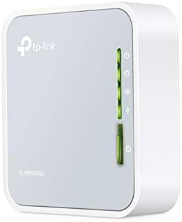 TP-Link AC750 Wireless Portable Nano Travel Router(TL-WR902AC) - Support Multiple Modes, WiFi Router/Hotspot/Bridge/Range Extender/Access Point/Client Modes, Dual Band WiFi, 1 USB 2.0 Port