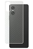 ClearView Sony Xperia 10 VI用 [カーボン調 クリア] 背面 保護 フィルム 日本製