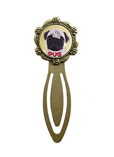 パグ ブックマーカー クリップ イヌ ブックマーク しおり 犬