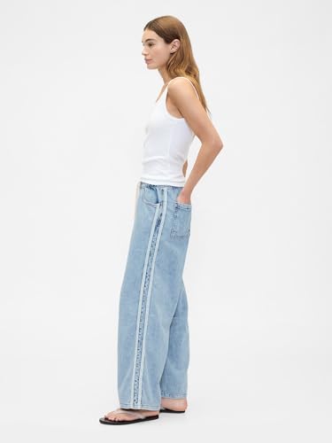Image of Gap Women's Wide Leg Pull on Utility Pant