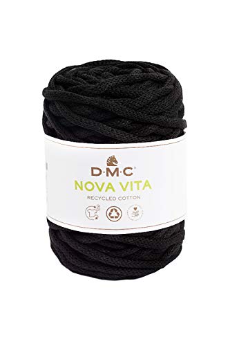 DMC Eco Vita 12, Crochet Knitting Macrame Yarn, Salmon Pink (41), 250g
