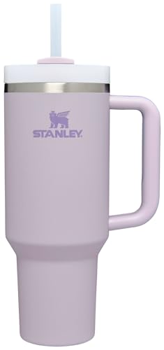 Image of STANLEY Quencher H2.0 Tumbler with Handle and Straw 40 oz | Flowstate 3-Position Lid | Cup Holder Compatible for Travel | Insulated Stainless Steel Cup | BPA-Free | Orchid