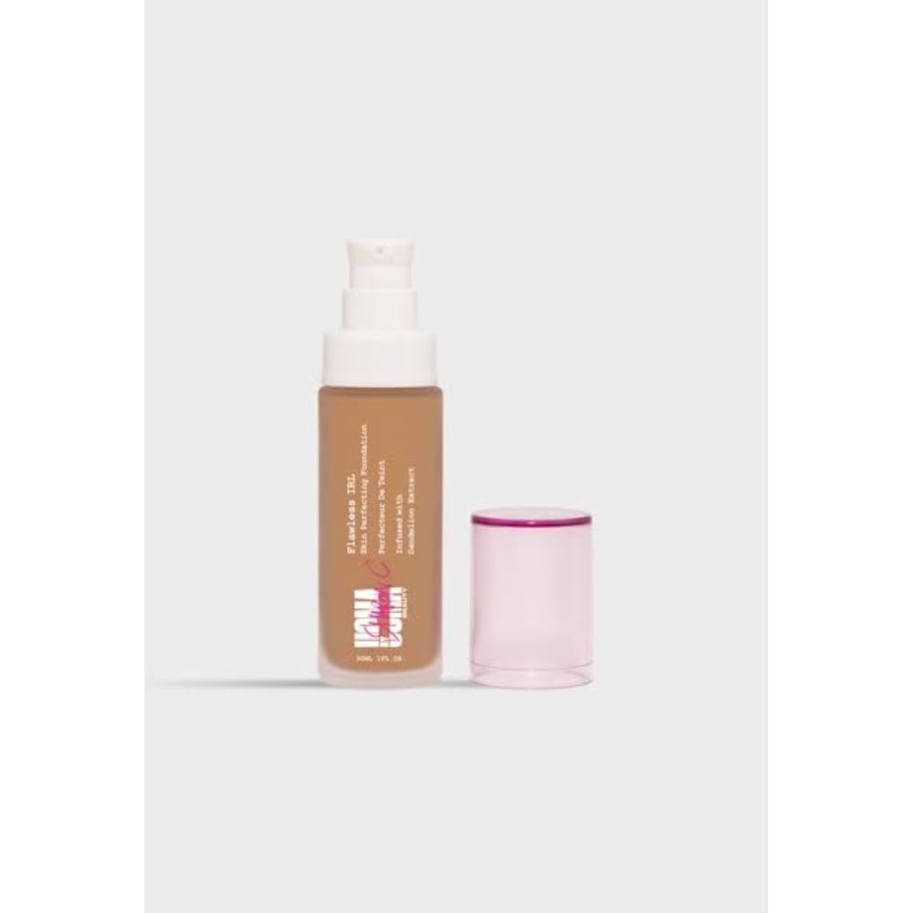 UOMA Beauty By Sharon C Flawless IRL Skin Perfecting Foundation Honey Honey T4 1 Ounce Pack of 1